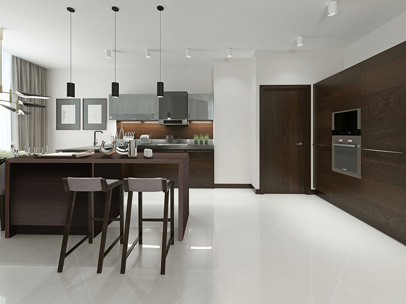 کابینت ام دی اف قهوه ای