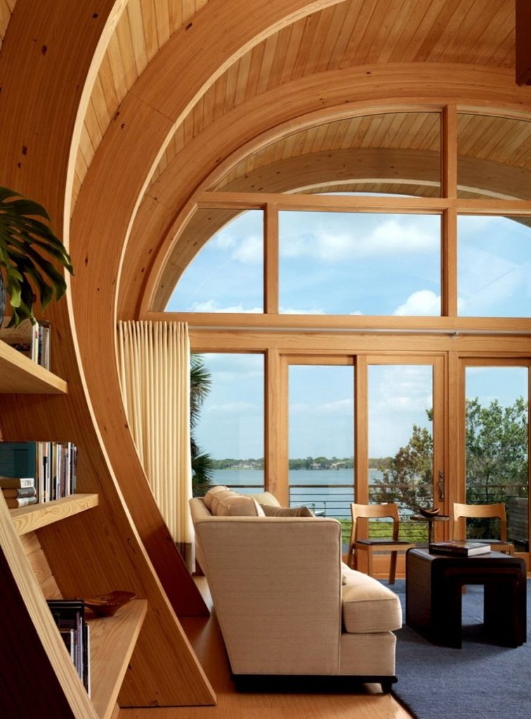 معماری مبتنی بر چوب در طراحی داخلی و خارجی در مقایسه با MDF